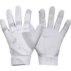 Under Armour Women Gloves Under Armour Women's Radar Softball Batting Gloves White/Grey White/Grey