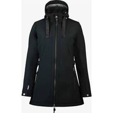 Horze Chaqueta Softshell Larga Para Mujer Freya - Black