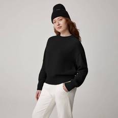 Canada Goose Overdele Canada Goose Strik Dame Uld Knitwear - Sort