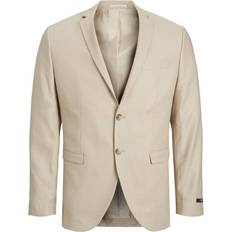 Slim-fit Jacketts Jack & Jones Solaris Super Slim Fit Blazer - Beige/White Pepper