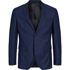 Jack & Jones Solaris Super Slim Fit Blazer - Blue/Dark Navy