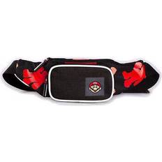 Super Mario colour silhouette all-over print waist bag black lt810427ntn