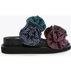 Kurt Geiger London Orson Bloom Sliders, Black