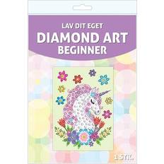 Diamond art Diamond art beginner enhjørning