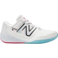 New Balance Laced Racket Sport Shoes New Balance FuelCell 996v5 W - White/Grey/Team Red