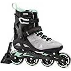 Inlines & Roller Skates Rollerblade Women's Macroblade ABT Inline Skates, 10.5, Grey/Mint