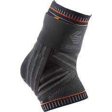 SHOCK DOCTOR Ultra Knit Ankle Brace WFigure 6 Strap Stays Black Medium