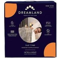 Beige Blankets Dreamland Naptime Warming Sherpa Blankets Beige (150x)