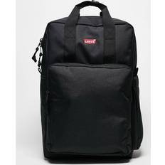 Unisexo Bolsos de deporte Levi's Mochila L-Pack Large negro Black/Brown