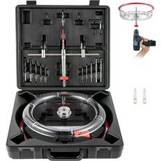 VEVOR adjustable hole saw cutter kit hole cutter 1-5/8" to 8" w/pc dust shield