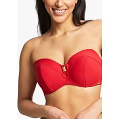 Red Bikinis Panache Marianna Bandeau Bikini Top, Crimson