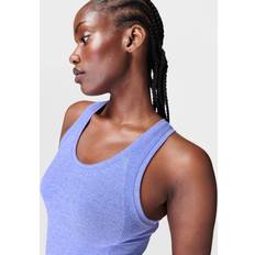 Sweaty Betty Athlete Seamless Gym Vest, Blue, Women's