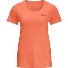 Jack Wolfskin Herr T-shirts Jack Wolfskin Tech T W Kortärmad T-shirt Dam - Guave