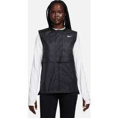 Nike Zwart Vesten Nike Tour Repel Golfbodywarmer Voor Dames - Zwart