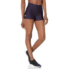 White - Women Base Layer Pants Under Armour Women's HeatGear Mid Rise Shorts Prupel