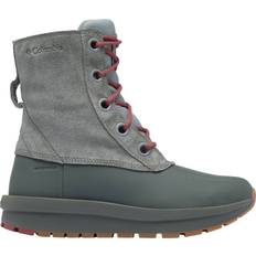 Grey Lace Boots Columbia Women's Moritza Shield Omni-Heat Boot- Grey