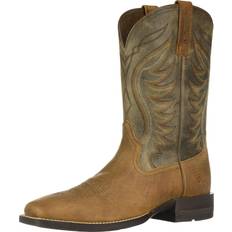 Green - Men Riding Shoes Ariat Amos Mens Brown Boot E2