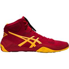 Running Shoes Asics Men's DAN Gable EVO Wrestling Shoes, 11.5, Cranberry/Saffron