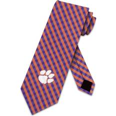 Women Ties Eagles Wings Clemson Tigers Gingham Tie