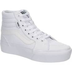 Vans Unisex Filmore Hightop Platform Sneaker White