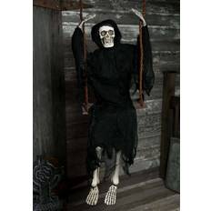 Halloween Accesorios Fun World 5FT Swinging Grim Reaper Prop Scary Decorations