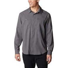 Columbia Men's Silver Ridge Utility Lite Long Sleeve Shirt- Grey