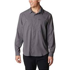 Columbia Herre Overdele Columbia Men's Silver Ridge Utility Lite Shirt - City Grey
