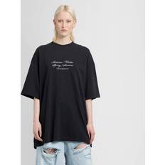 Leather - Women T-shirts VETEMENTS VALENTINO GARAVANI BELT Black