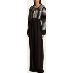 Multifärgade Koftor Khaite Calix Striped Cardigan - Multicoloured