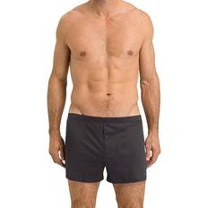 Brown - Men Men's Underwear Hanro Men's Sporty Mercerized Cotton Boxers DARK SHALE