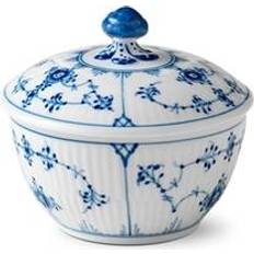 Sininen Sokerikot Royal Copenhagen Blue Fluted Sugar bowl 15cl