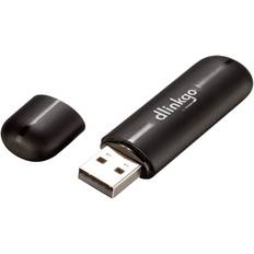 Wi-Fi 4 (802.11n) Network Cards & Bluetooth Adapters D-Link GO-USB-N150
