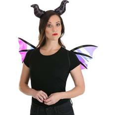 Royal - Women Accessories Elope Maleficent Dragon Horns Headband & Wings Accessory Kit