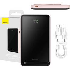 Baseus Powerbank Magnetic 10000mAh 20W MagSafe pink PowerBank Pink 10000 mAh Beställningsvara, 6-7 vardagar leveranstid