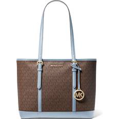 Totes & Shopping Bags Michael Kors Womens Jet Set Medium Carryall Tote Pale Blue 35S0GTVT1V-palebl