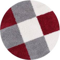 Indoor Carpet Carpets THE RUGS Myshaggy Collection Geometric 381 Red