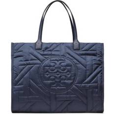 Tory Burch Textile Totes & Shopping Bags Tory Burch Ella Large Basketweave Tote Bag - Royal Navy