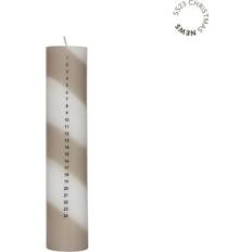 Blanc Bougies de l'Avent OYOY Calendrier H 26 cm Clay/Blanc - Multicolore Bougie de l'Avent