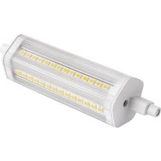 MM49042 LED RGB-lampa Energiklass E A G R7s Stavform 13 W = 100 W Varmvit Ø x L 31 mm x 118 mm dimbar 1 st