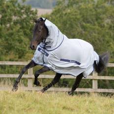 Bucas Belly Band For Horse Blanket Buzz-Off & Neck - Bleu