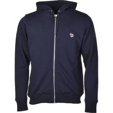 Cebra Suéteres Paul Smith Full Zip Hoodie Men - Blue