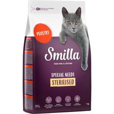 Smilla Mascotas Smilla Adult Sterilised Com Aves Raçío Para Gatos - 4 kg