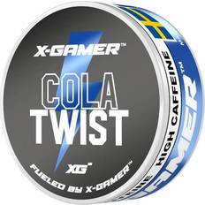 Nikotinfritt snus X-Gamer Energy Pouch Cola Twist 20st 1pack