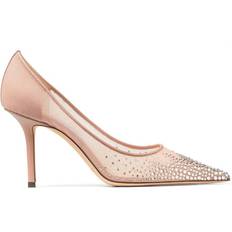 Jimmy Choo Love Pumps Verfraaid Met Kristallen - Roze