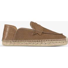 Christian Louboutin Sneakers Christian Louboutin Paquepapa No Back suede espadrilles beige
