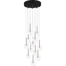 Globen Lighting Skyfall Chandelier Clear Pendant Lamp