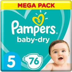 Pampers Diapers Pampers Baby-Dry Size 5 11-16kg 76pcs