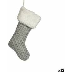 Stockings Joulukuusenpallo Harmaa Kangas 28 x 4 x 46 cm