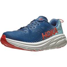 Hoka Turquoise Running Shoes Hoka Men's Rincon Shoes in Real Teal/Eggshell Blue