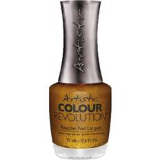 Gold Nail Polishes Artistic Artistic Colour Revolution Nail Polish Golds 15Ml Pursuit Of Happiness
